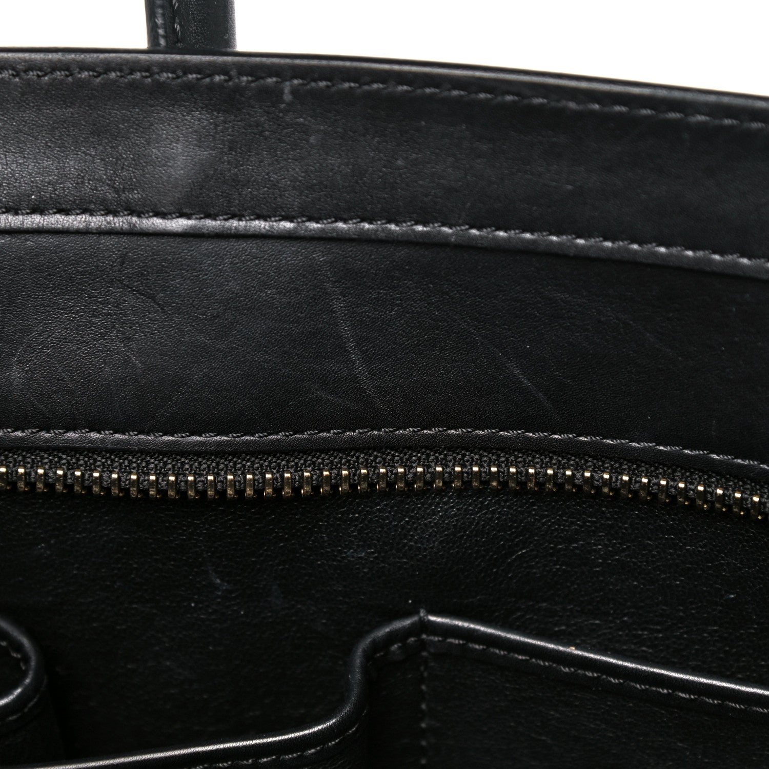 Celine Leopard Pony Hair Mini Luggage Brown 14 of 17