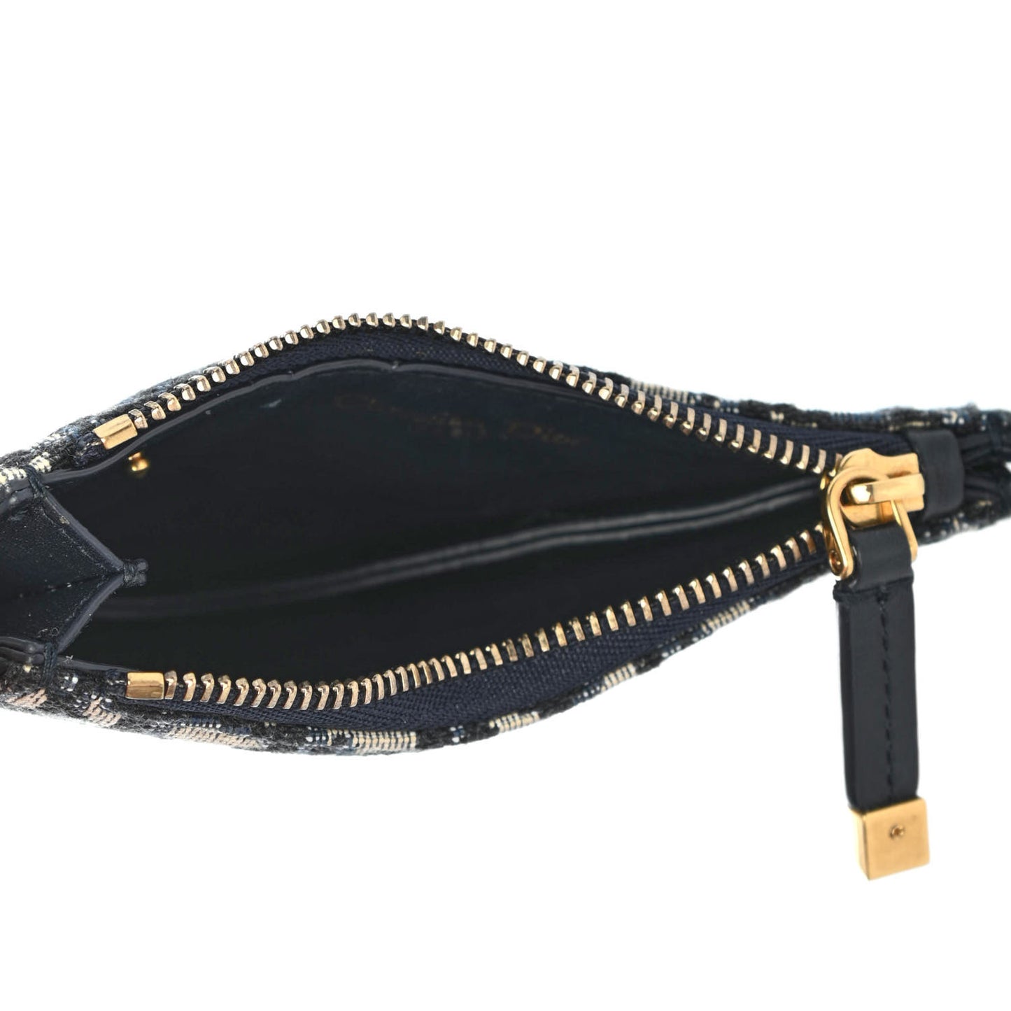 Oblique Saddle Coin Purse Blue