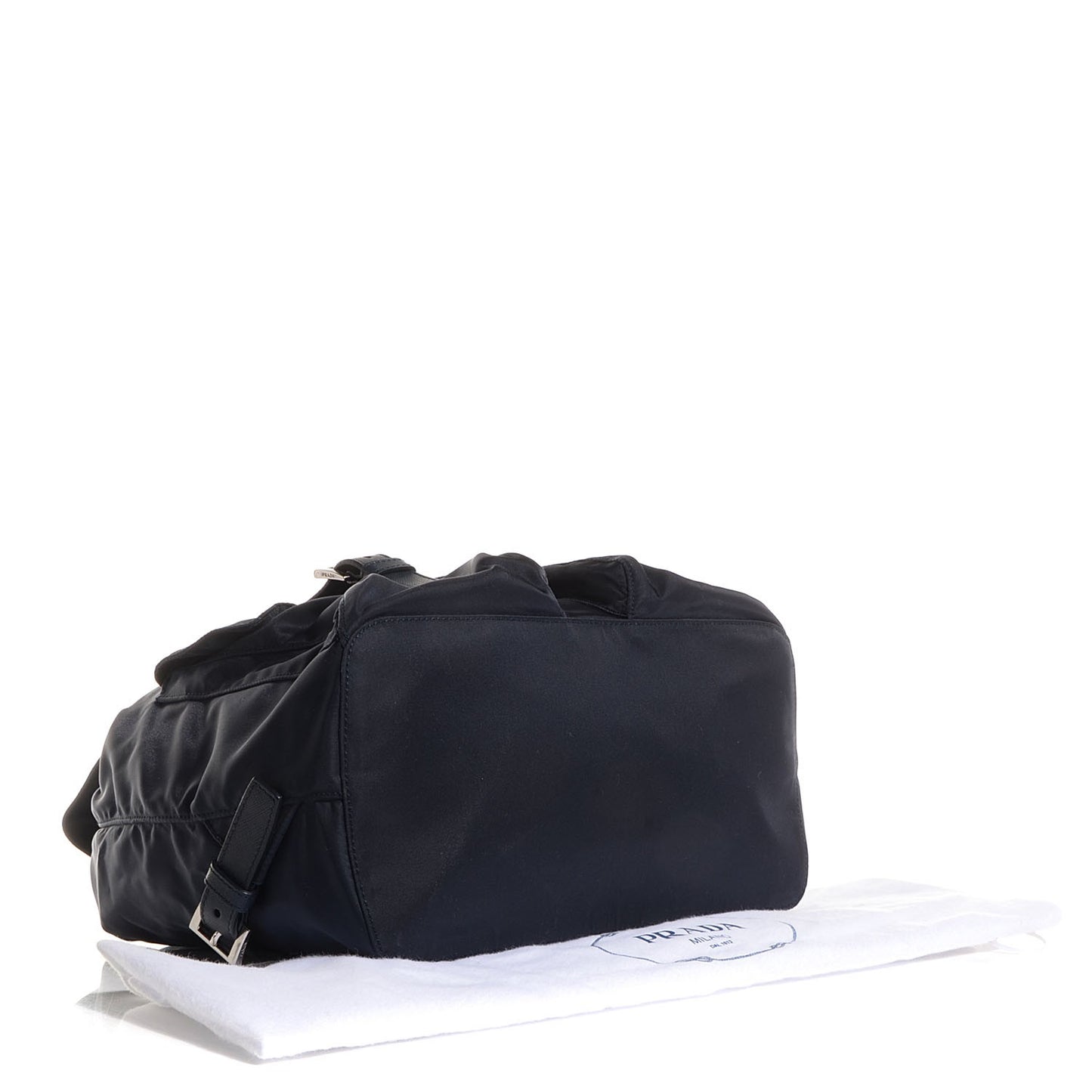 Tessuto Nylon Vela Medium Backpack Blue