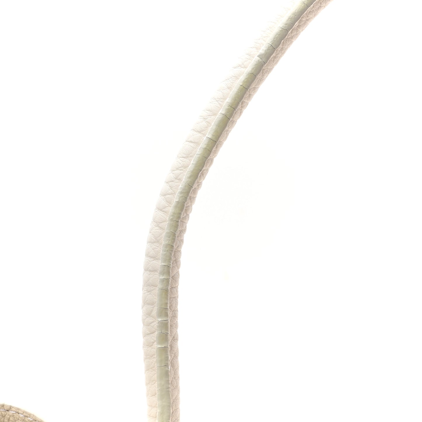 Grained Calfskin Bellevue Odessa White