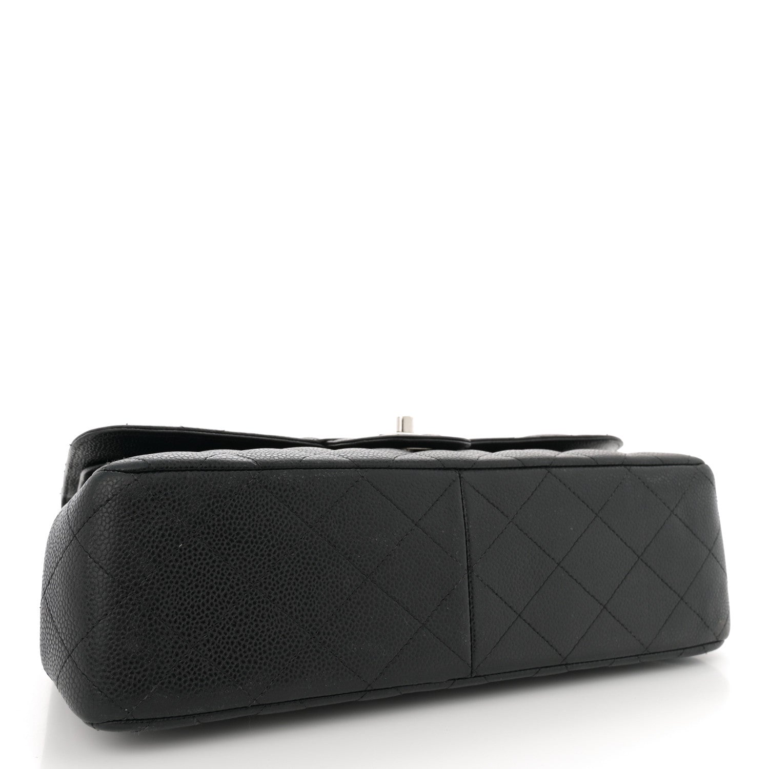 Chanel Caviar Quilted Jumbo Double Flap Black 4 of 18