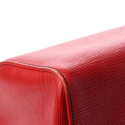Louis Vuitton Epi Speedy 35 Rouge 8 of 20