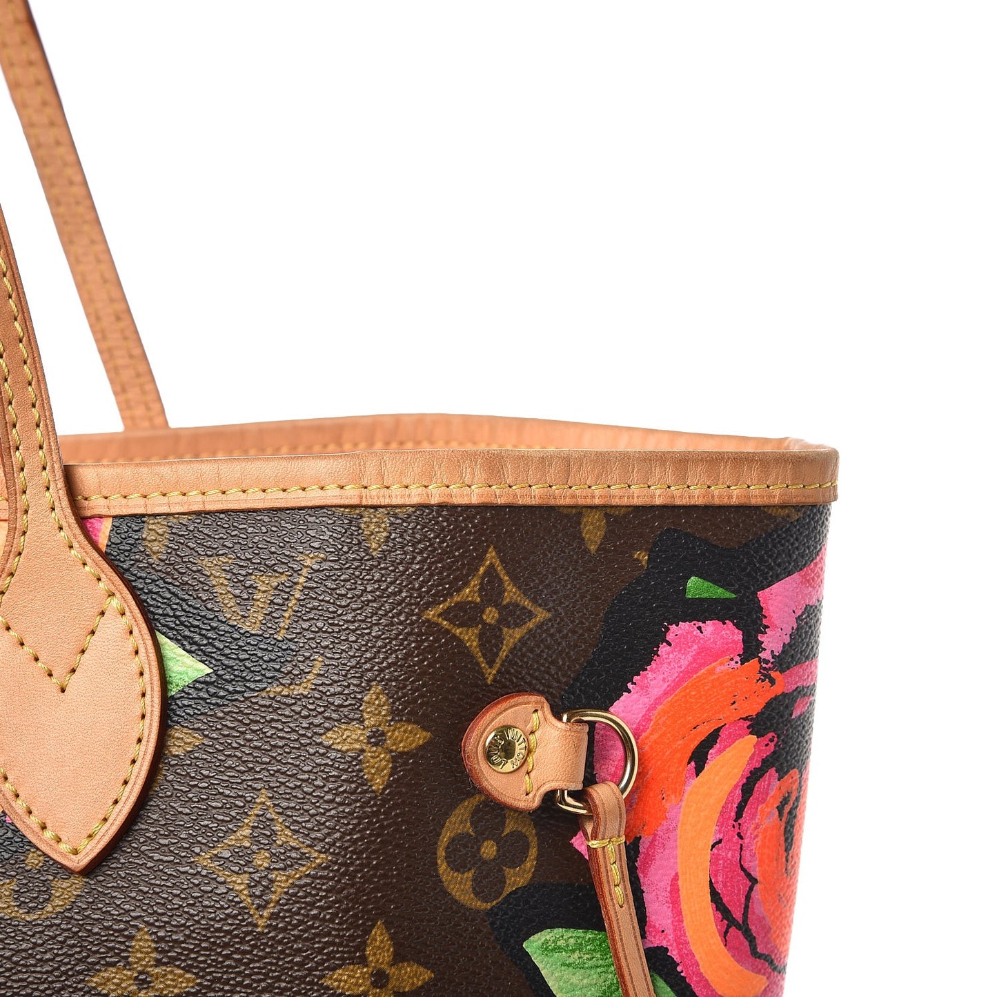 Monogram Roses Neverfull MM