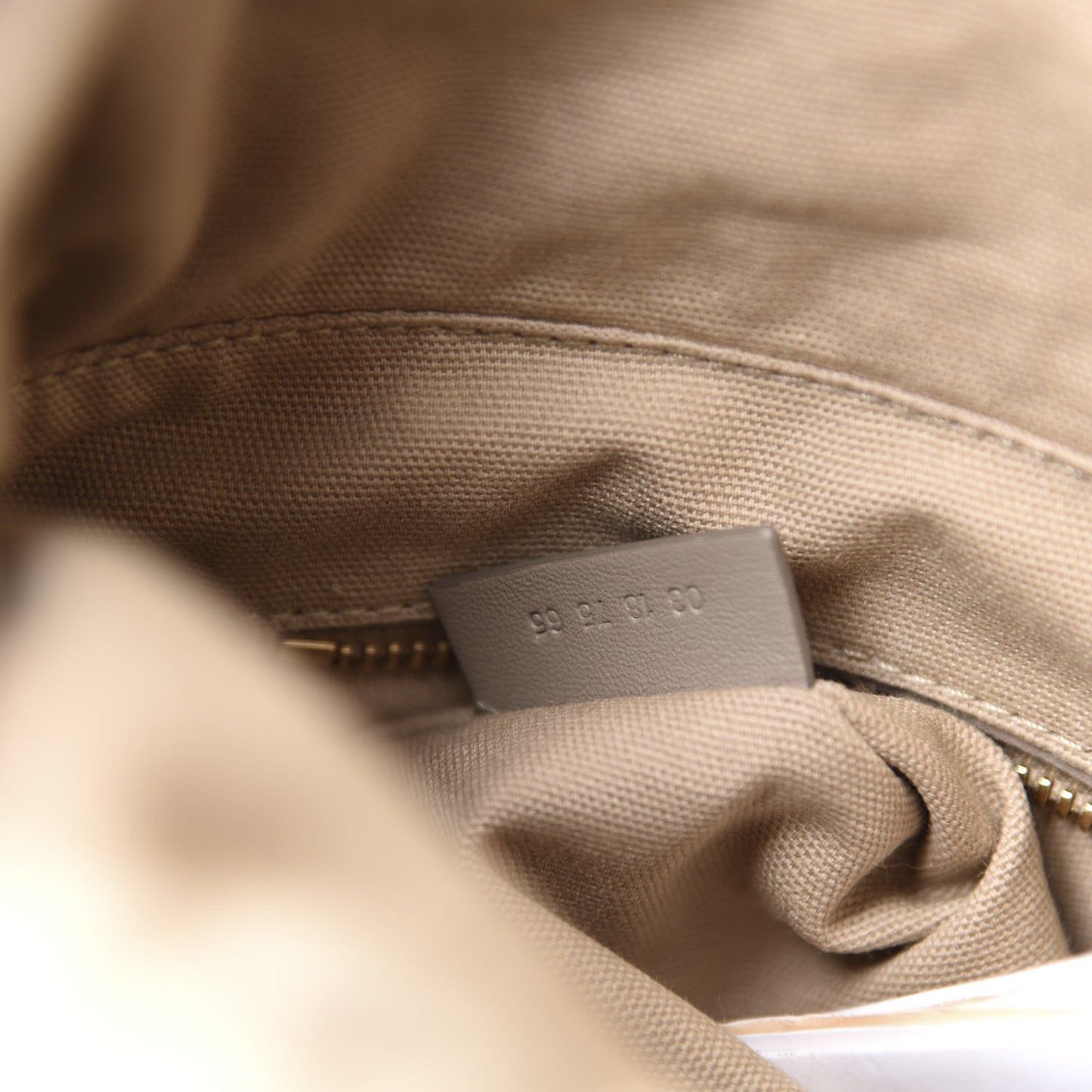 Smooth Calfskin Small Roy Bucket Bag Motty Grey