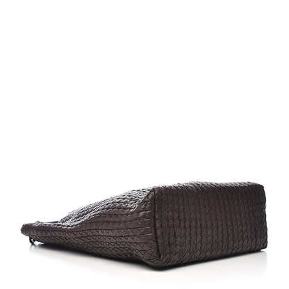 Bottega Veneta Nappa Intreccio Large Natte Hobo Ebano 4 of 10