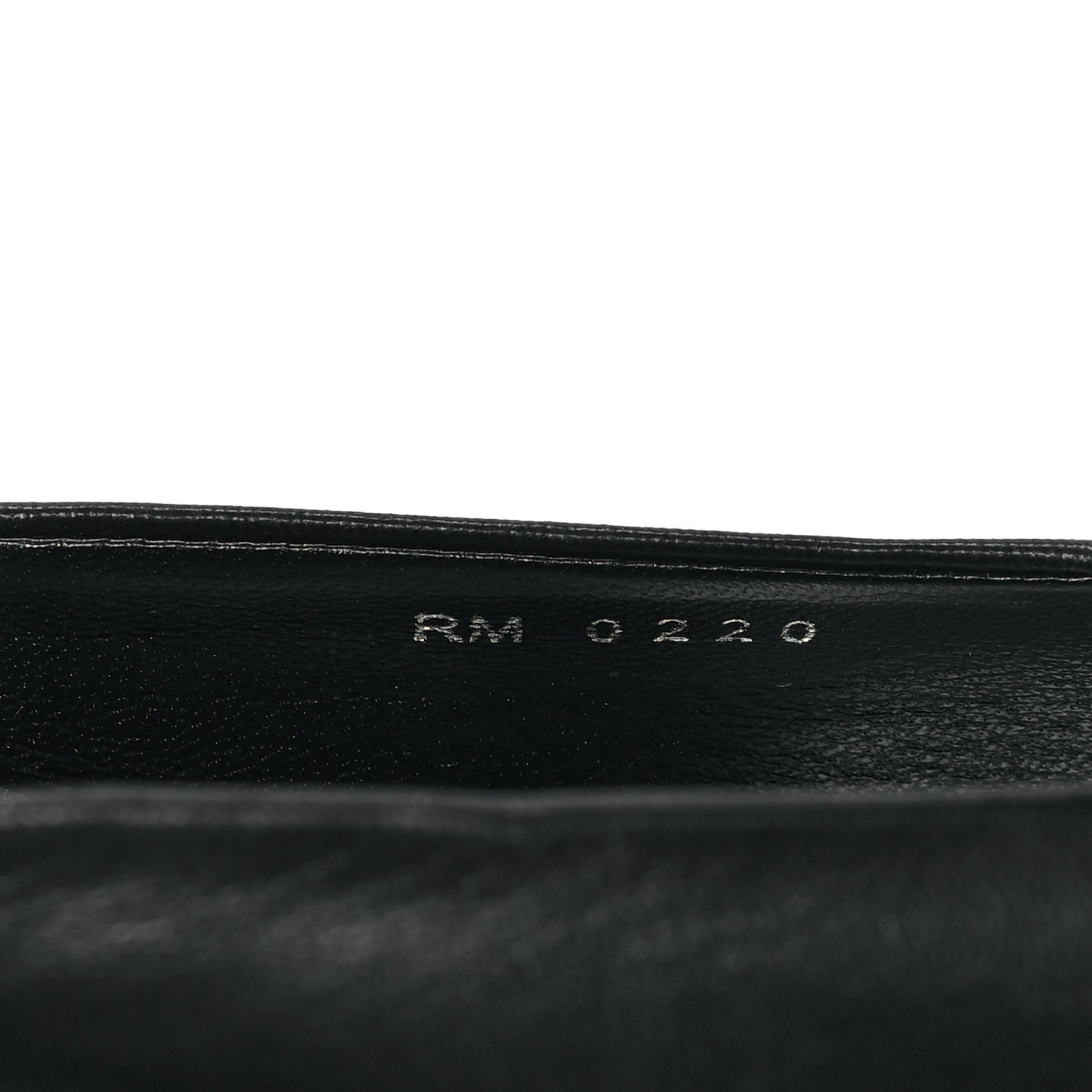 Calfskin Look Back Square Toe Mule Pumps 40.5 Black