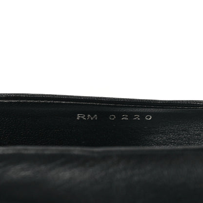 Givenchy Calfskin Look Back Square Toe Mule Pumps 40.5 Black 8 of 9