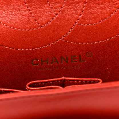 Chanel Lambskin Quilted 2.55 Reissue 226 Flap Red 8 of 11