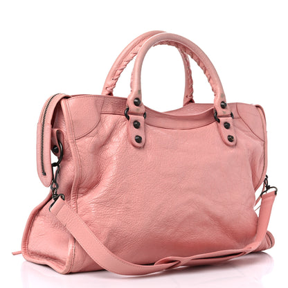 Balenciaga Agneau Classic Hardware City Rose Peche 3 of 14