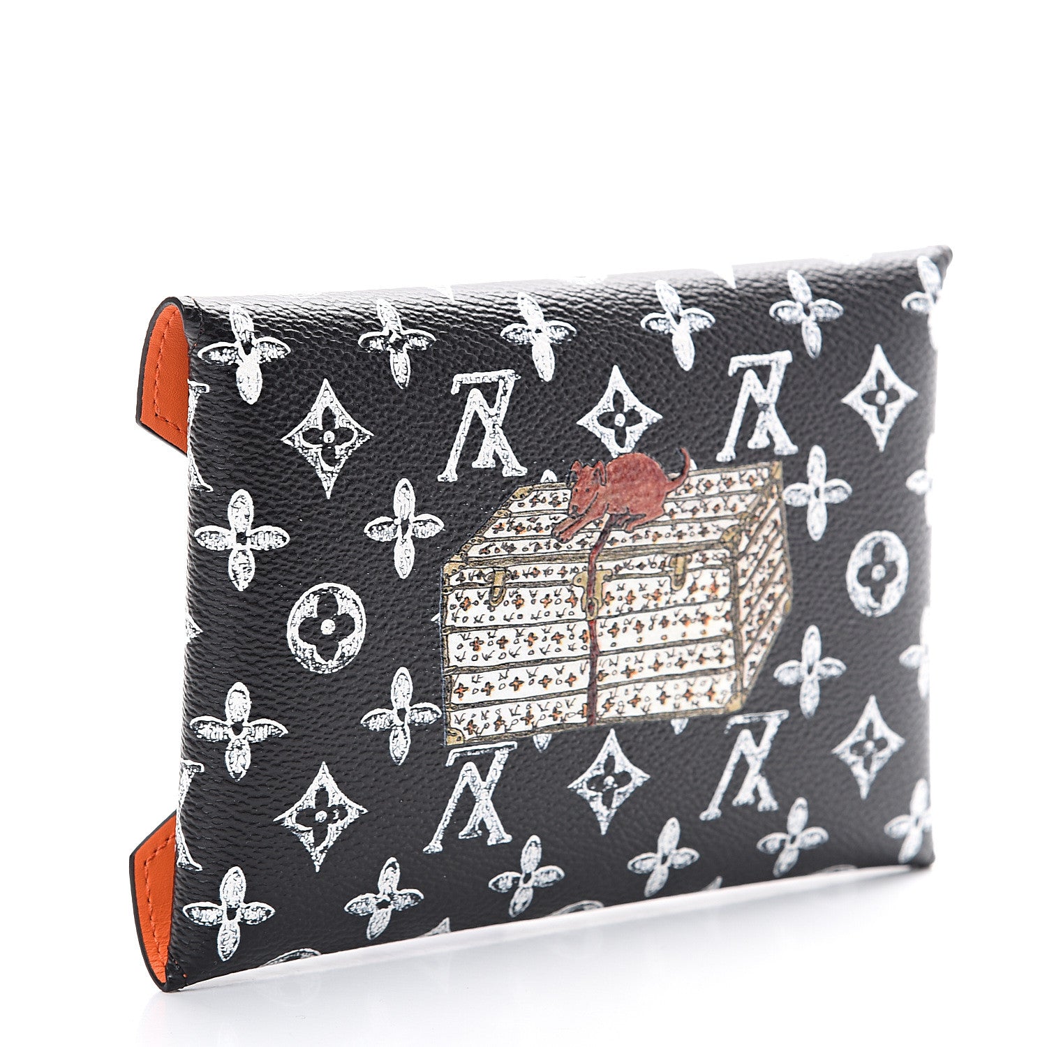 Louis Vuitton Catogram Medium Kirigami Pochette Black 2 of 6