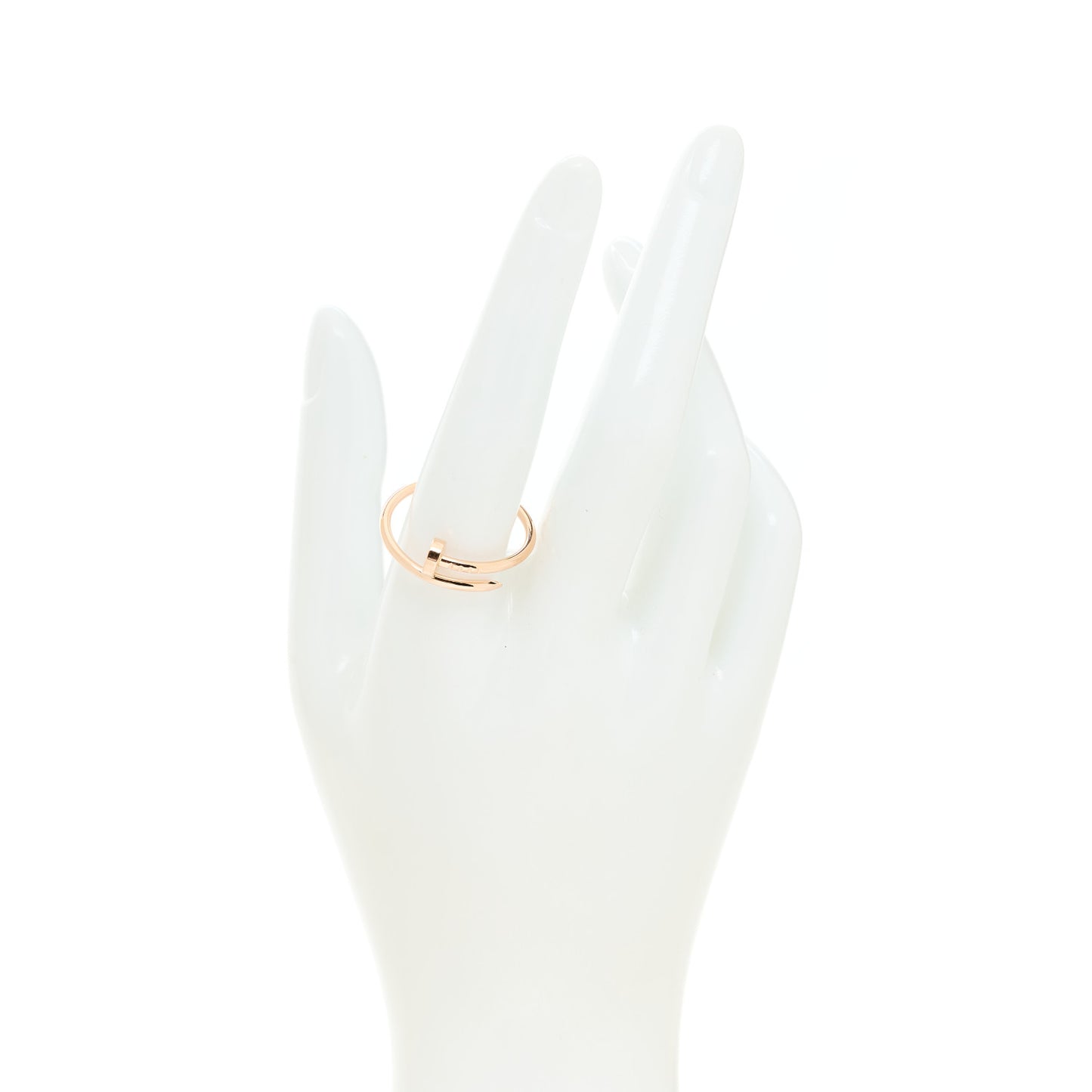 18K Pink Gold Small Juste Un Clou Ring 62 10