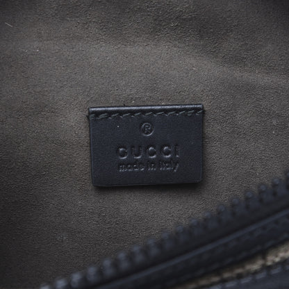 Gucci GG Supreme Monogram Belt Bag Black 5 of 8