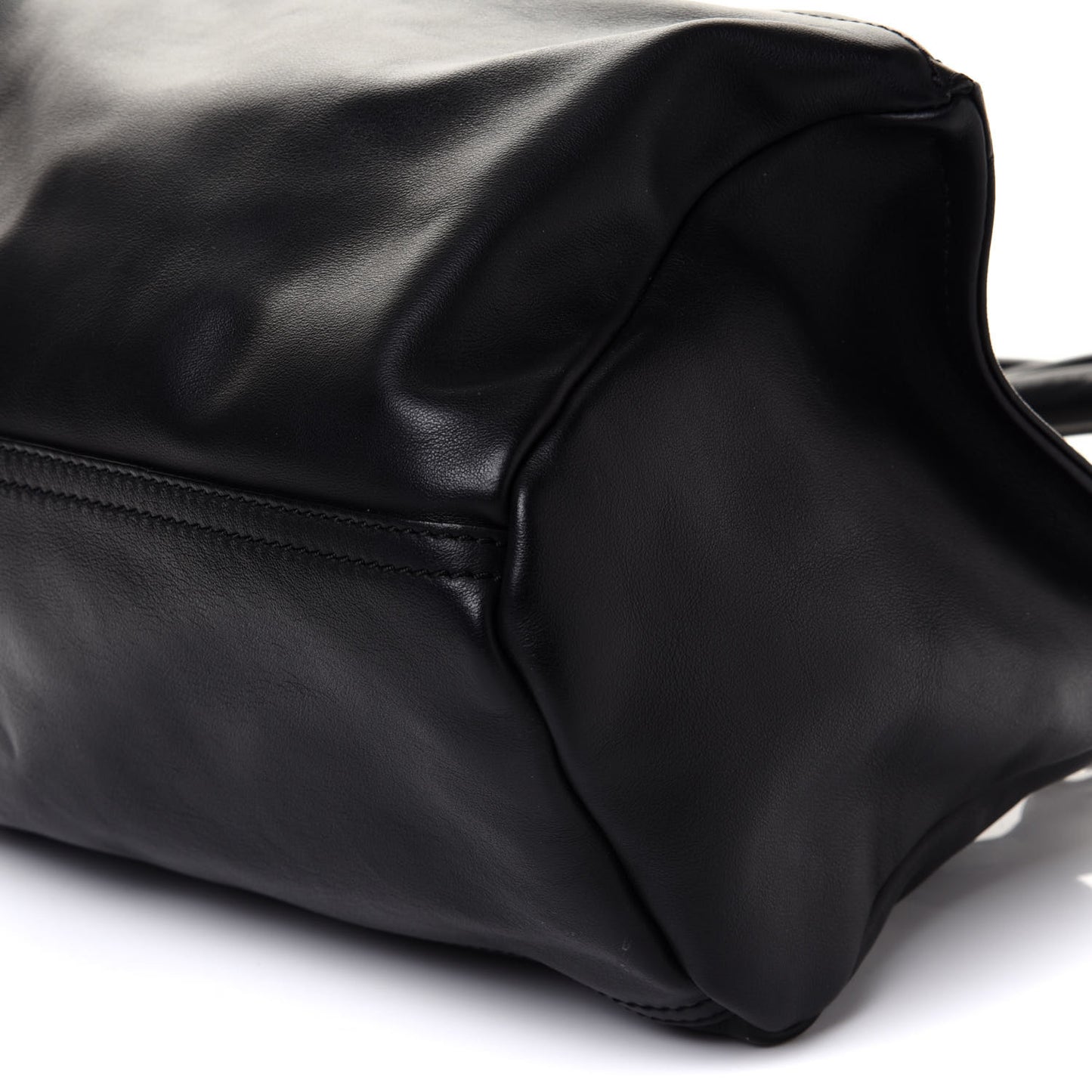 Calfskin Small Studded Star Pandora Black