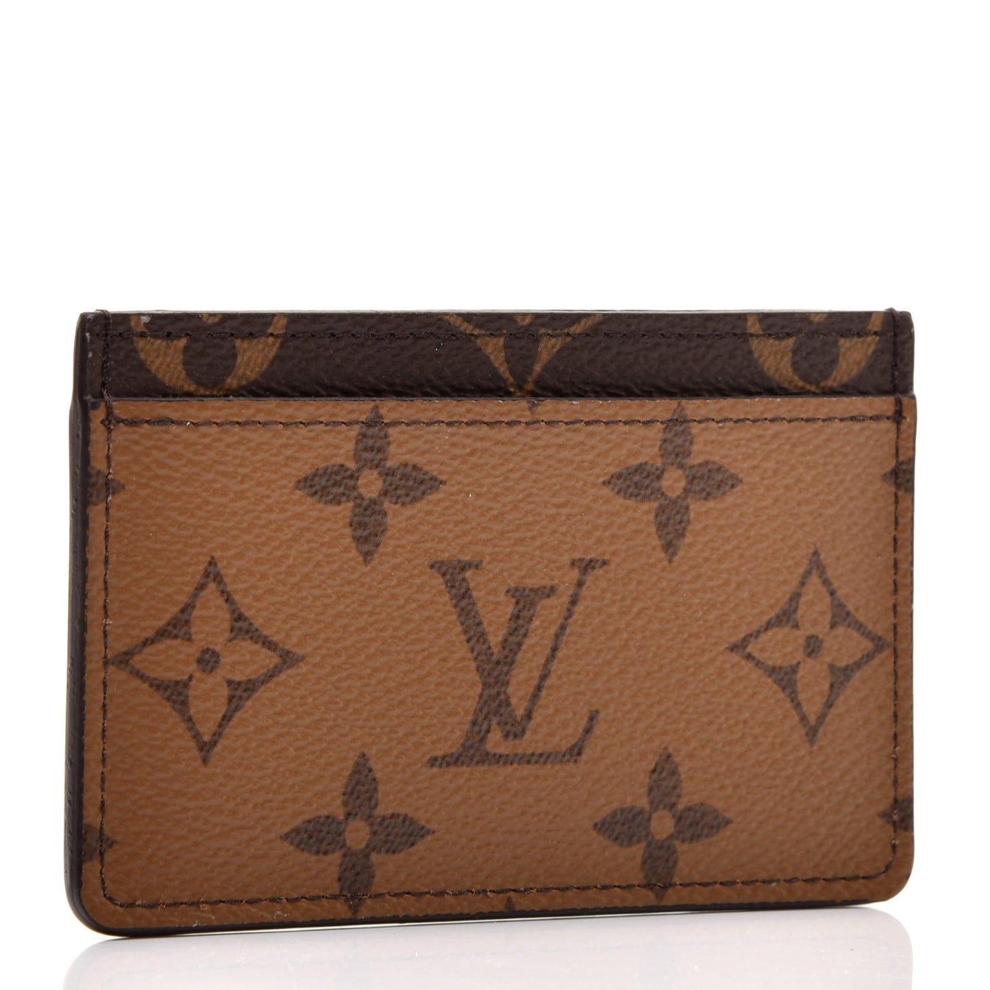 Reverse Monogram Card Holder