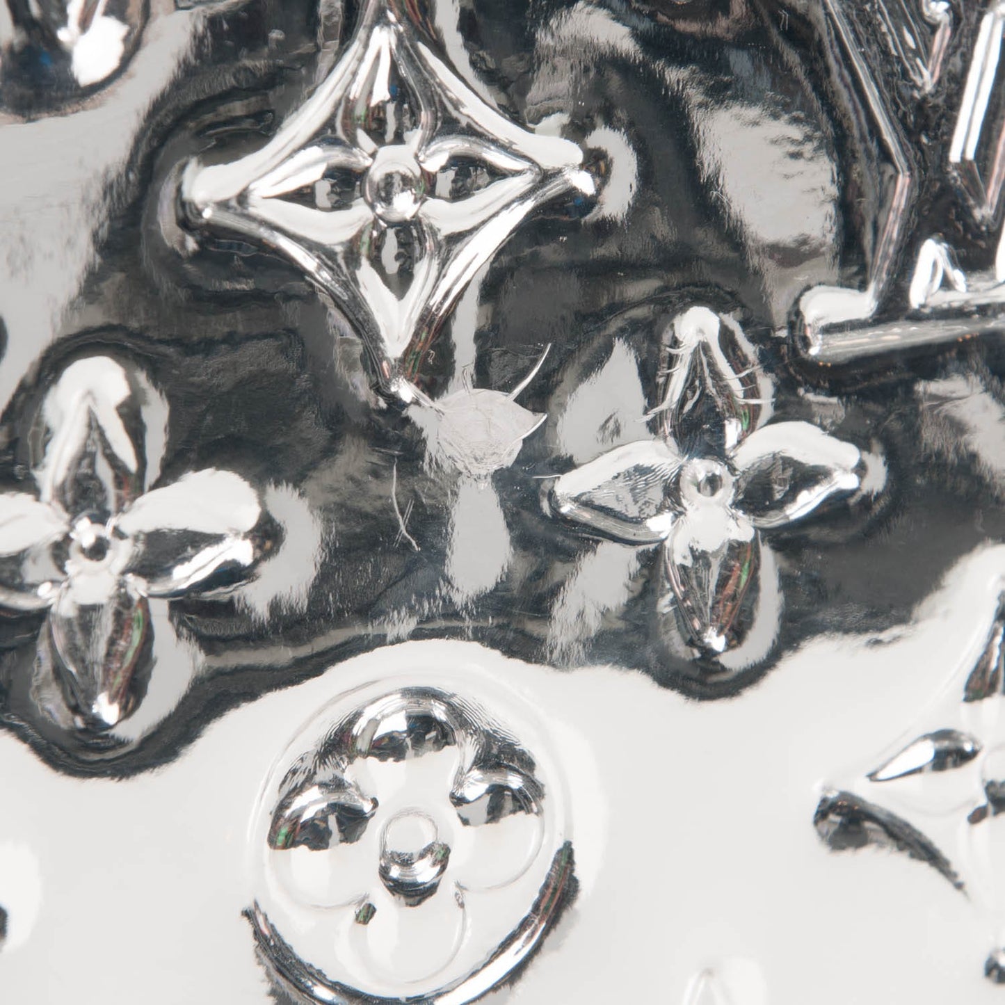 Monogram Miroir Lockit Silver