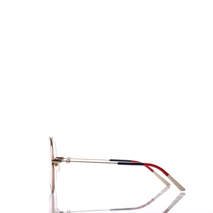 Gucci Round Sunglasses GG0395S Red Blue White 3 of 8