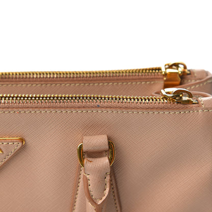 Prada Saffiano Small Galleria Double Zip Tote Cammeo 7 of 15