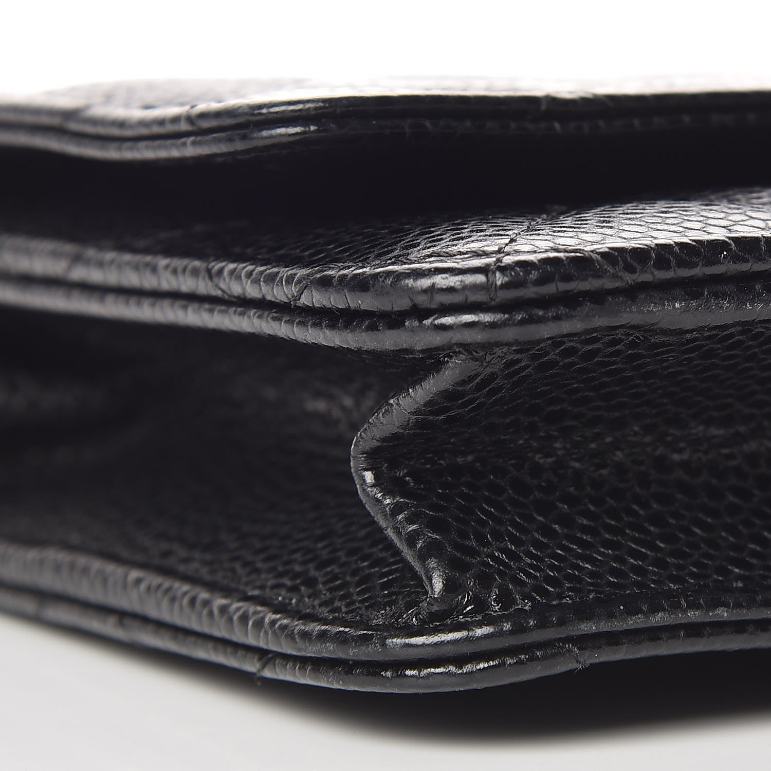 Chanel Caviar Quilted Wallet On Chain WOC Black 8 of 10