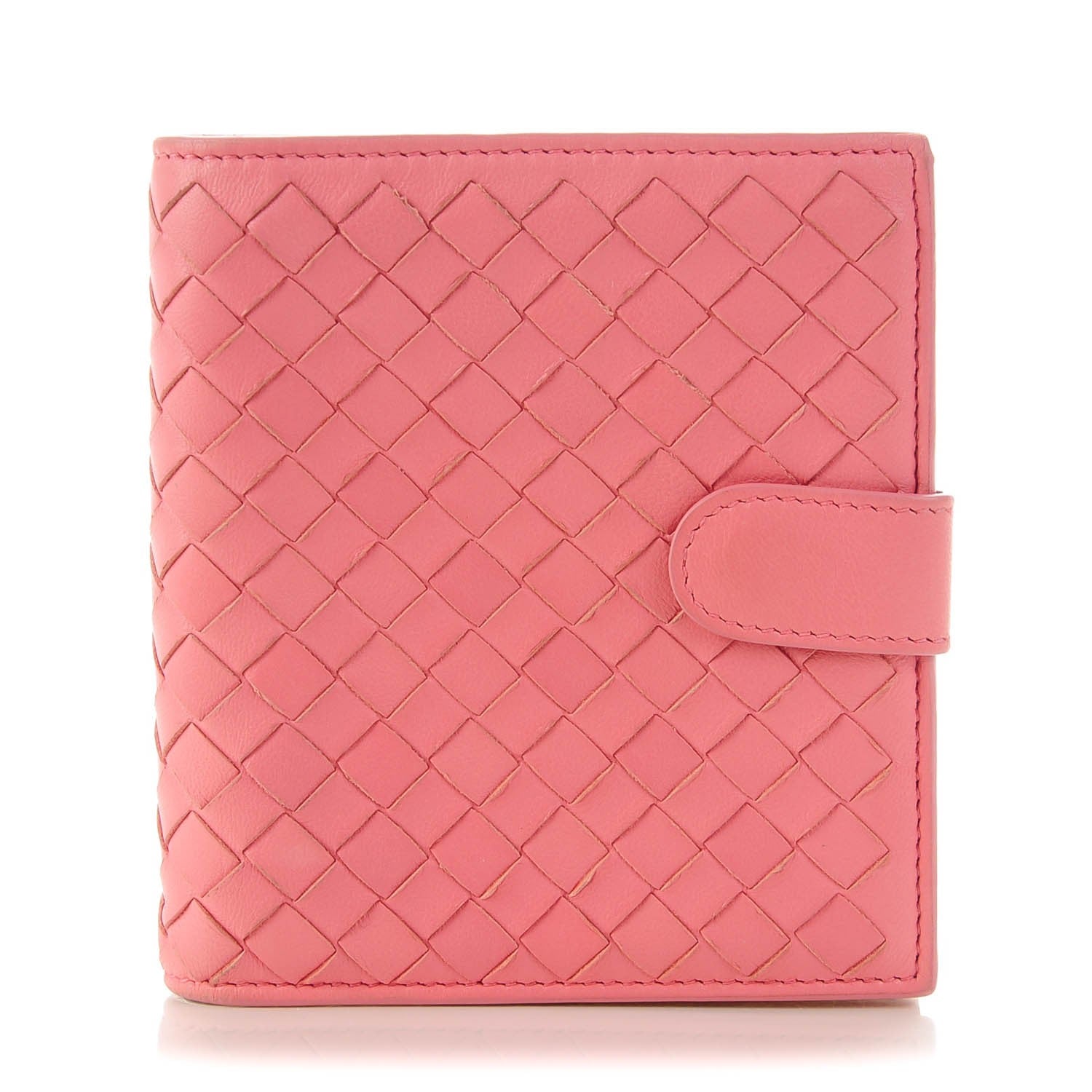 Bottega Veneta Nappa Intrecciato Mini Wallet Petal 1 of 9