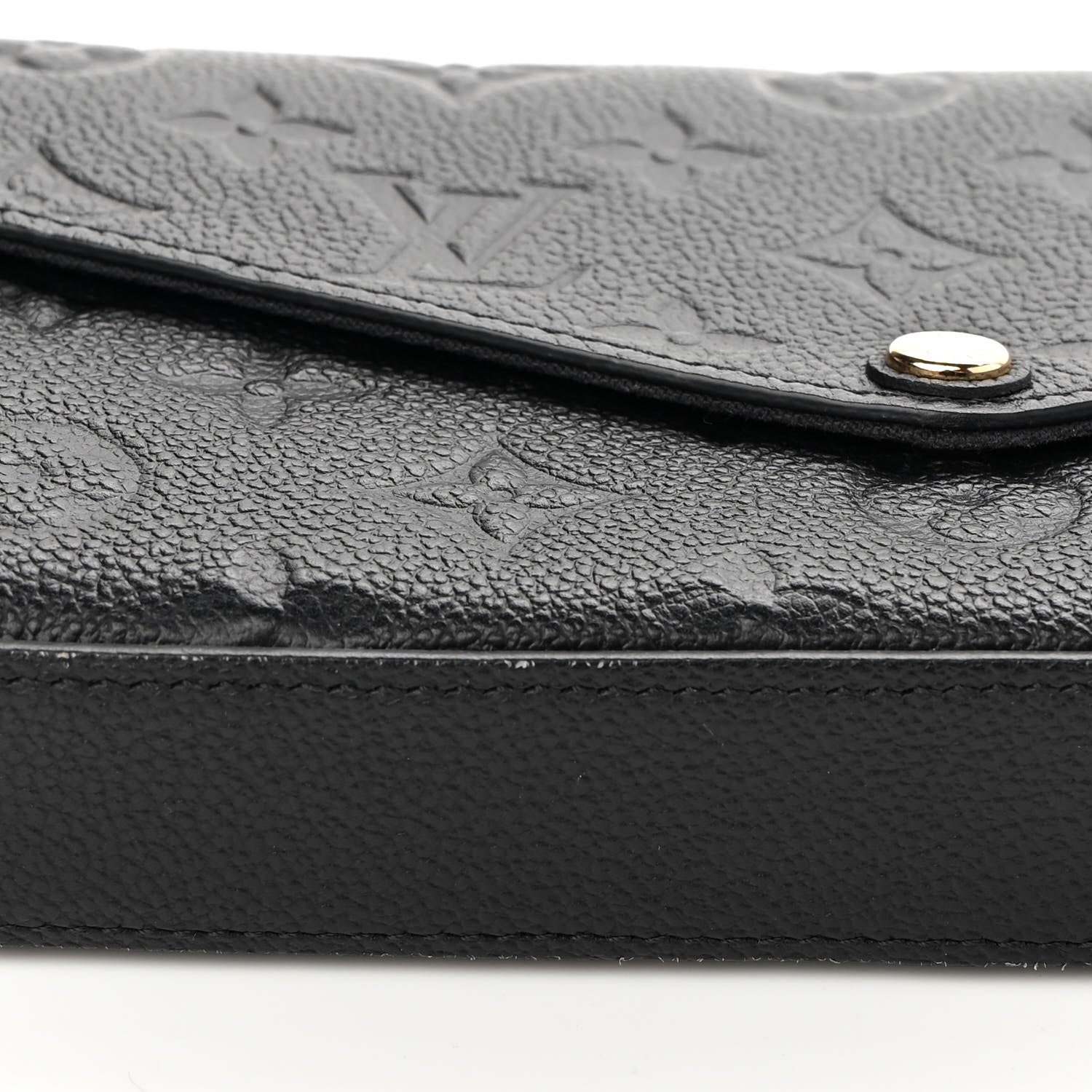 Louis Vuitton Empreinte Pochette Felicie Chain Wallet Black 10 of 13