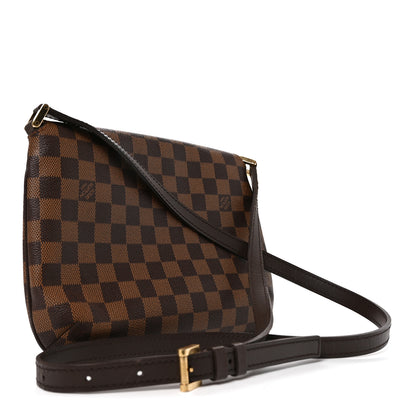 Louis Vuitton Damier Ebene Musette Tango Long Strap 3 of 9