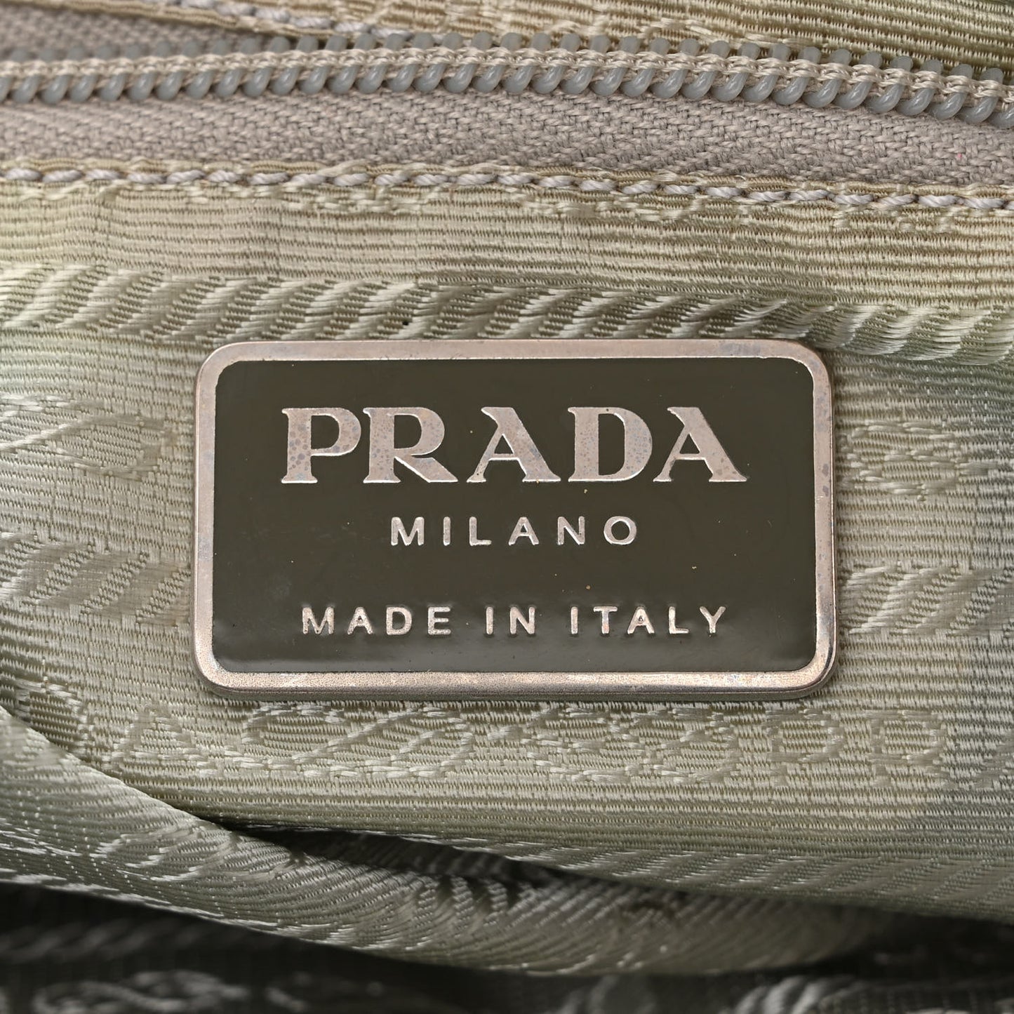 Nylon Vela Patent Backpack Blue