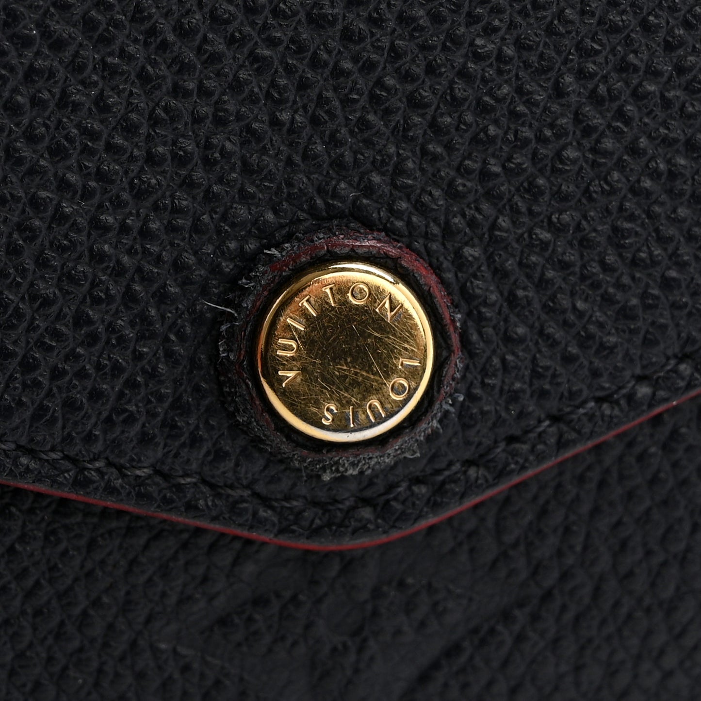 Empreinte Sarah Wallet NM Marine Rouge