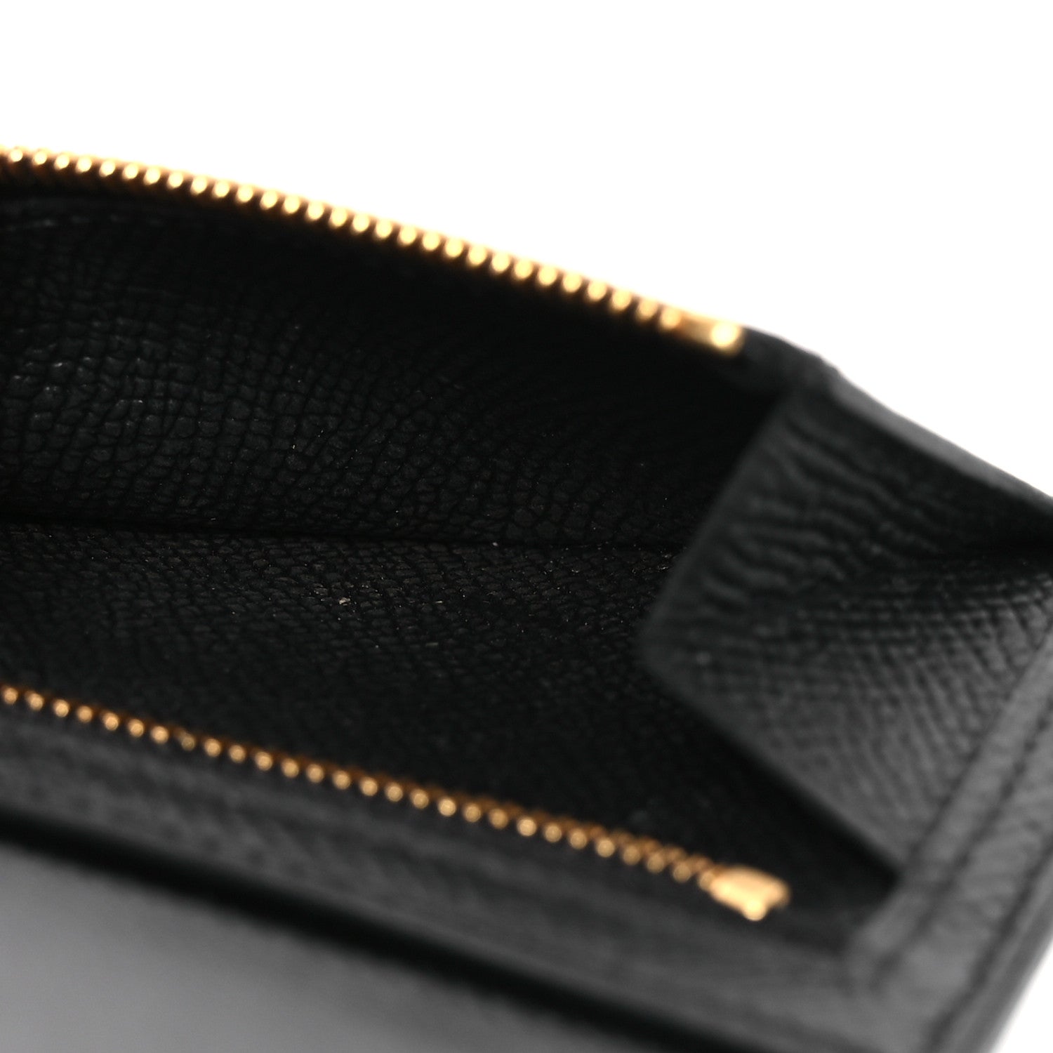Hermes Epsom Tri-Fold Compact Bearn Wallet Black 8 of 14