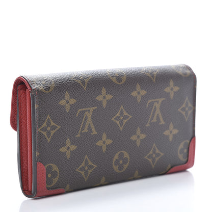 Louis Vuitton Monogram Sarah Retiro Wallet Cherry 3 of 11