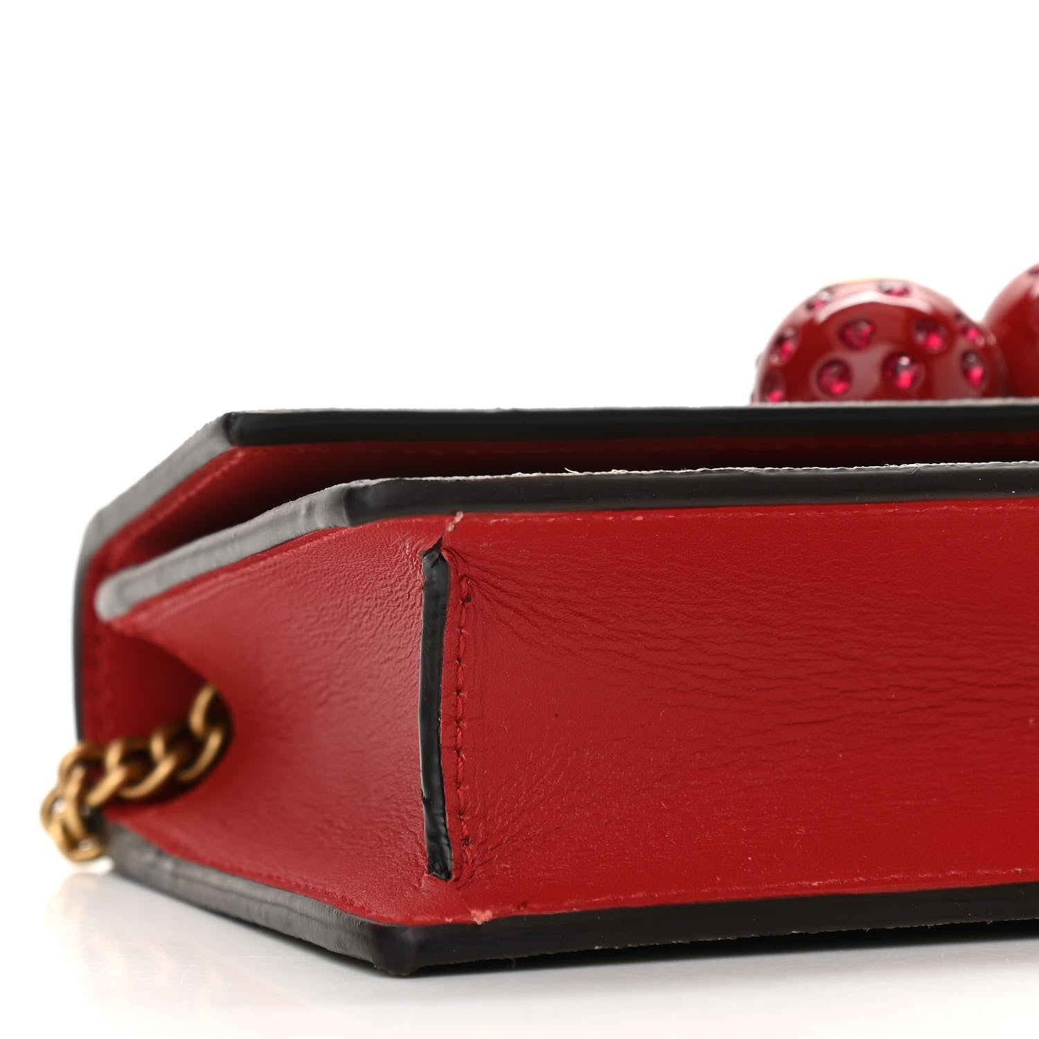 Gucci GG Supreme Monogram Mini Cherry Chain Bag 8 of 11