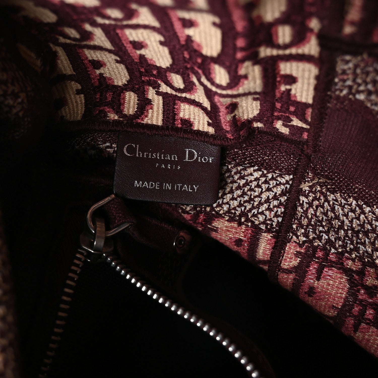 Christian Dior Oblique Backpack Bordeaux 6 of 11