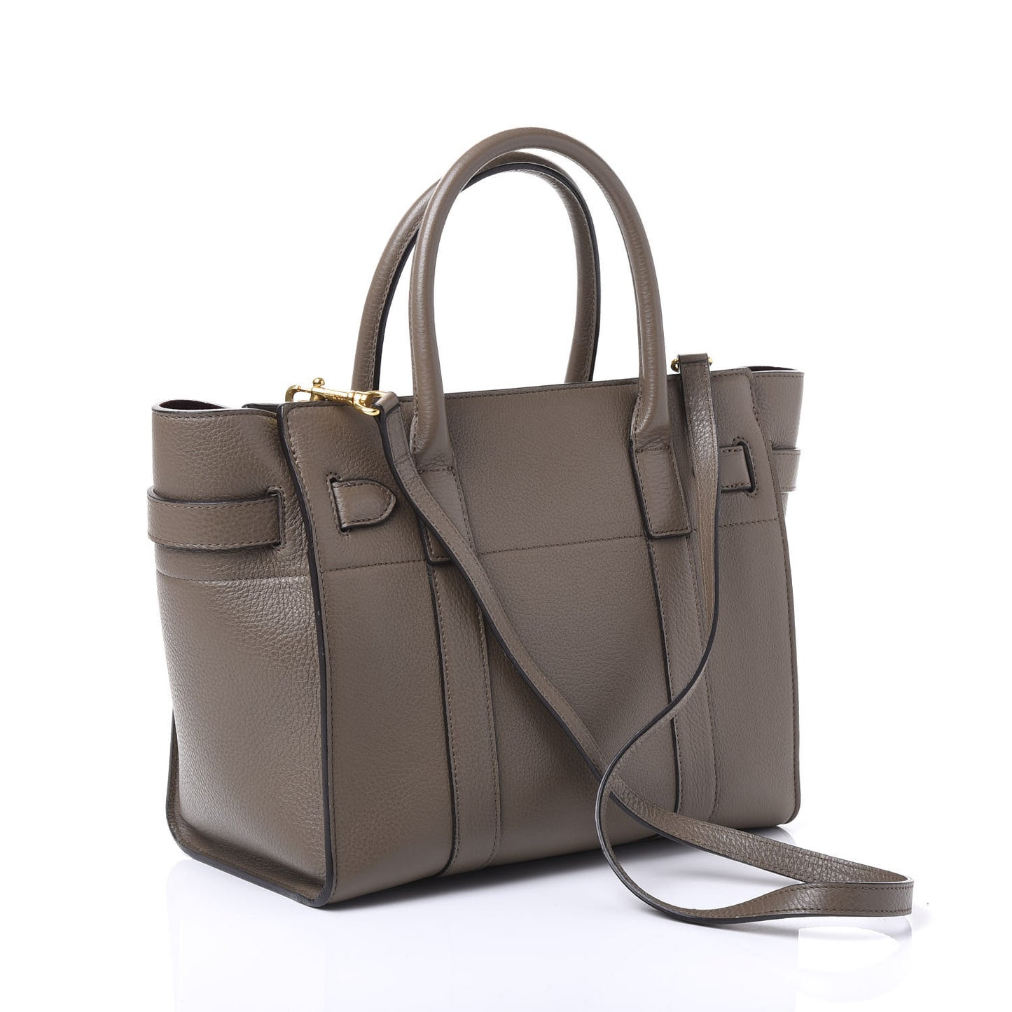 Classic Grain Small Bayswater Zip Tote Clay