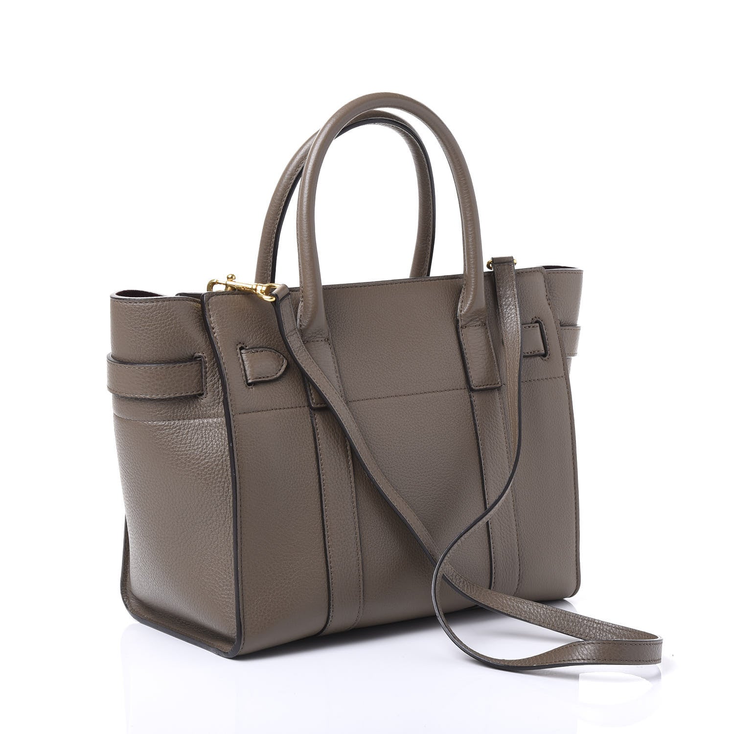 Mulberry Classic Grain Small Bayswater Zip Tote Clay 2 of 10