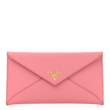 Prada Vitello Move Envelope Wallet Geranio 1 of 7