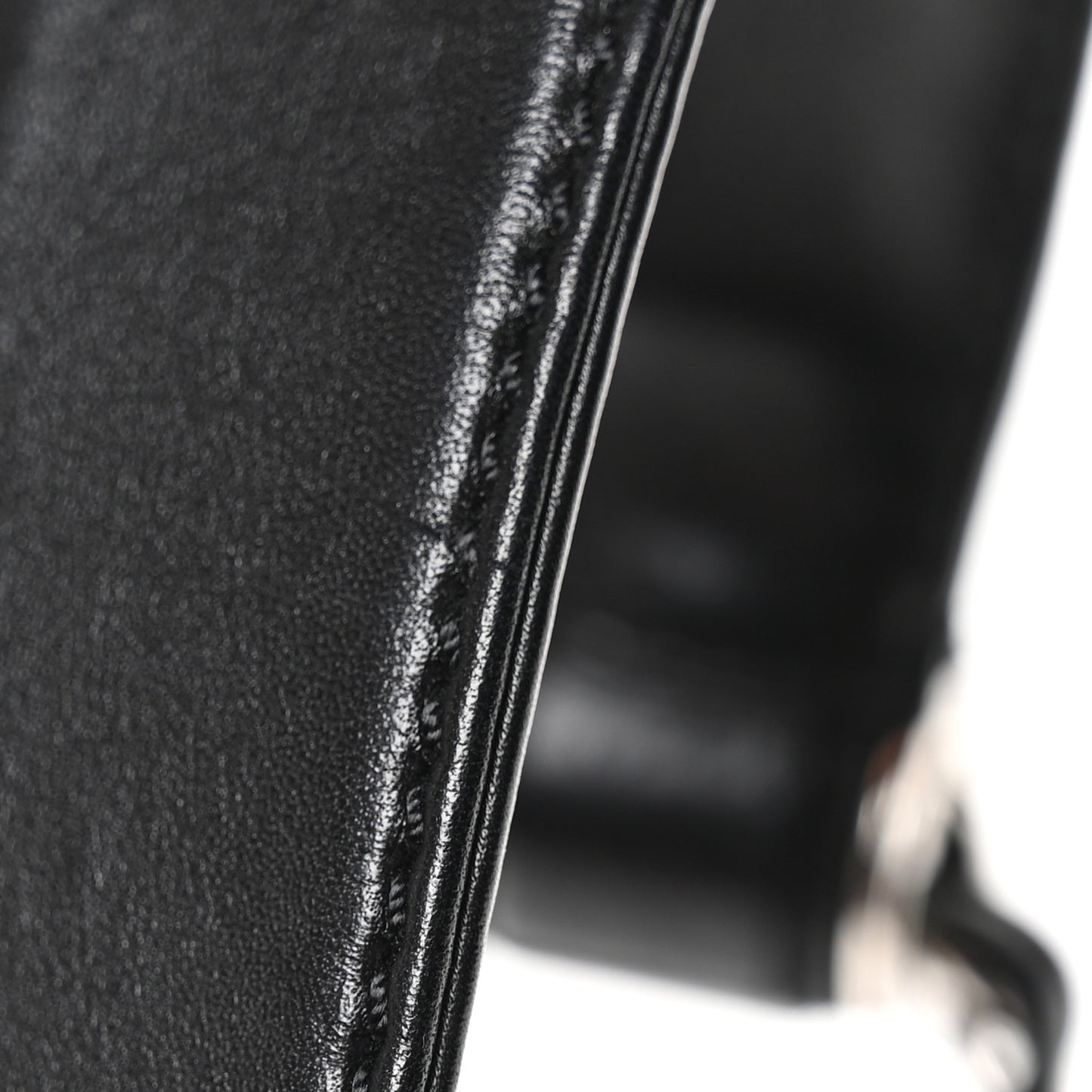 Calfskin Expandable Flap Black Black
