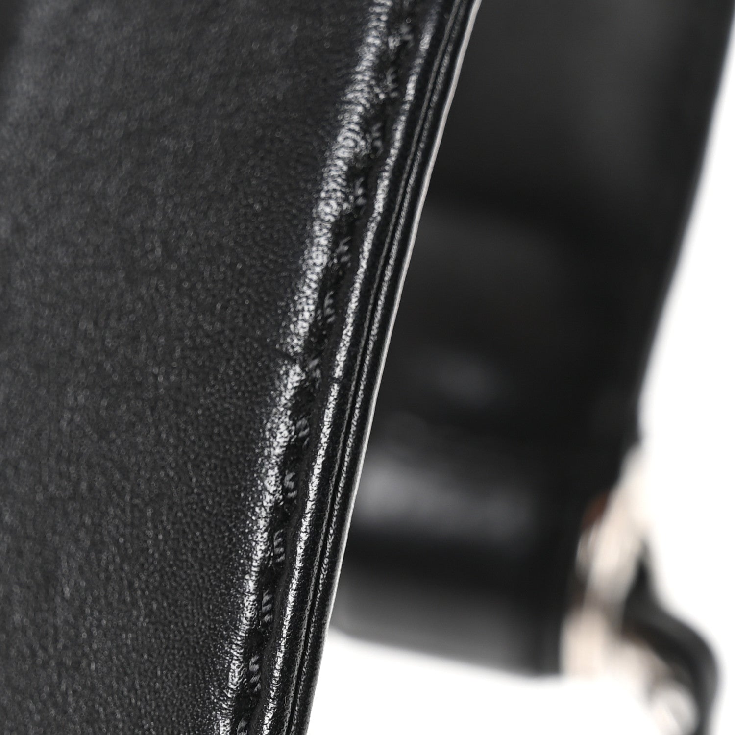 Chanel Calfskin Expandable Flap Black Black 11 of 11