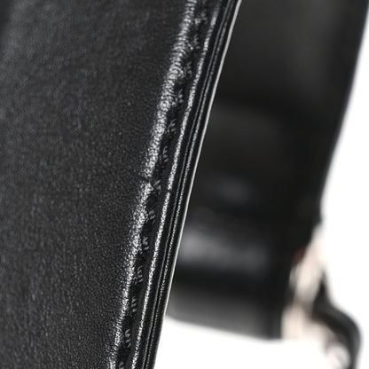 Chanel Calfskin Expandable Flap Black Black 11 of 11