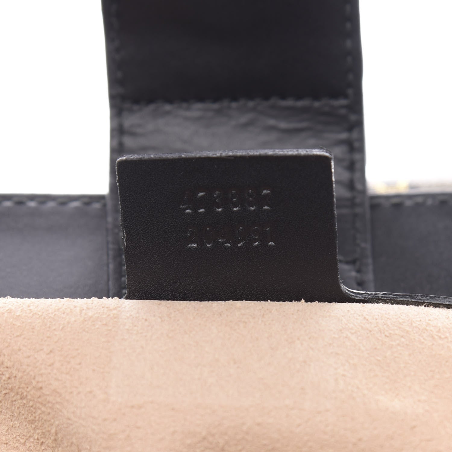 Gucci Soft GG Supreme Monogram Bees Small Crossbody Tote Beige Oro Black 8 of 10