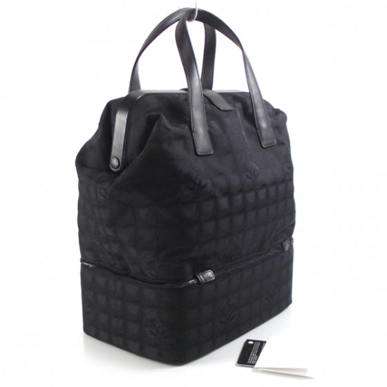 Chanel Travel Ligne Nylon Shoe Bag Carry On 3 of 11