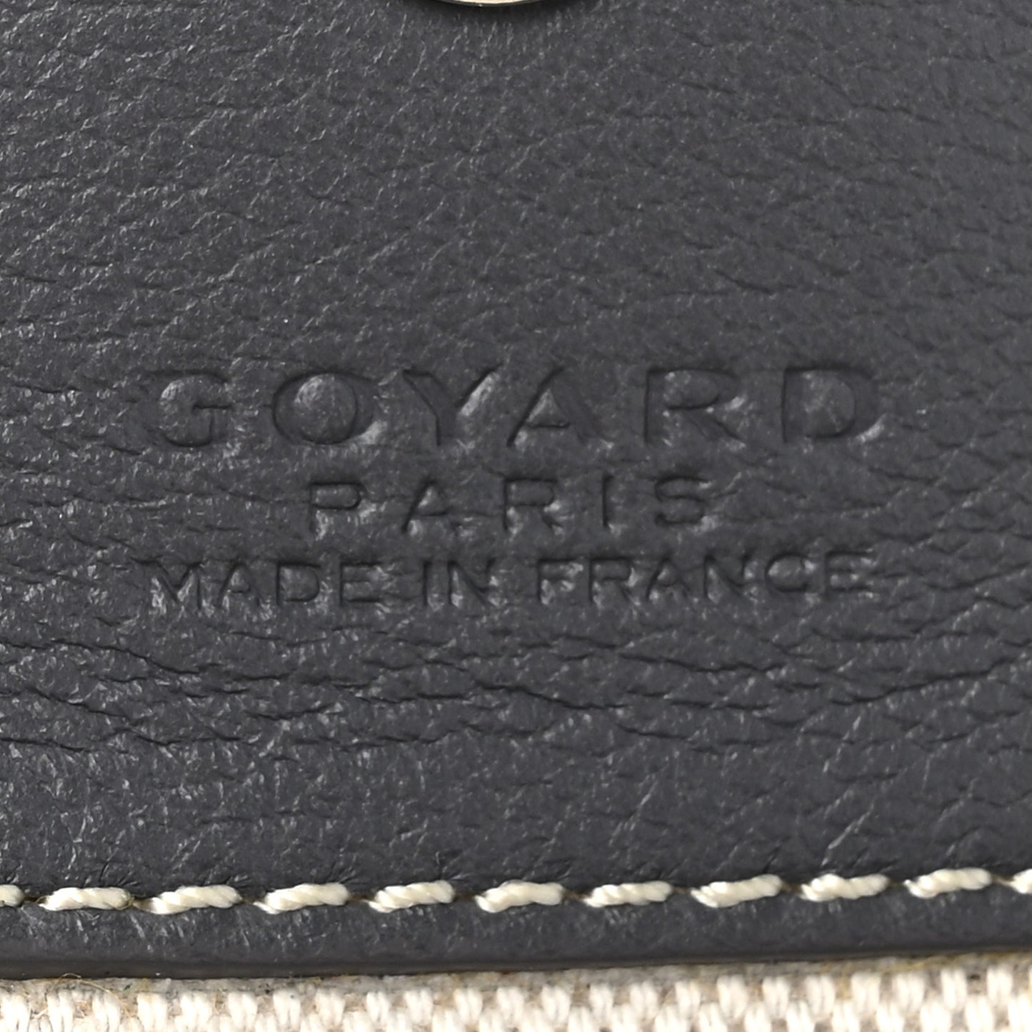 Goyardine Reversible Anjou GM Grey