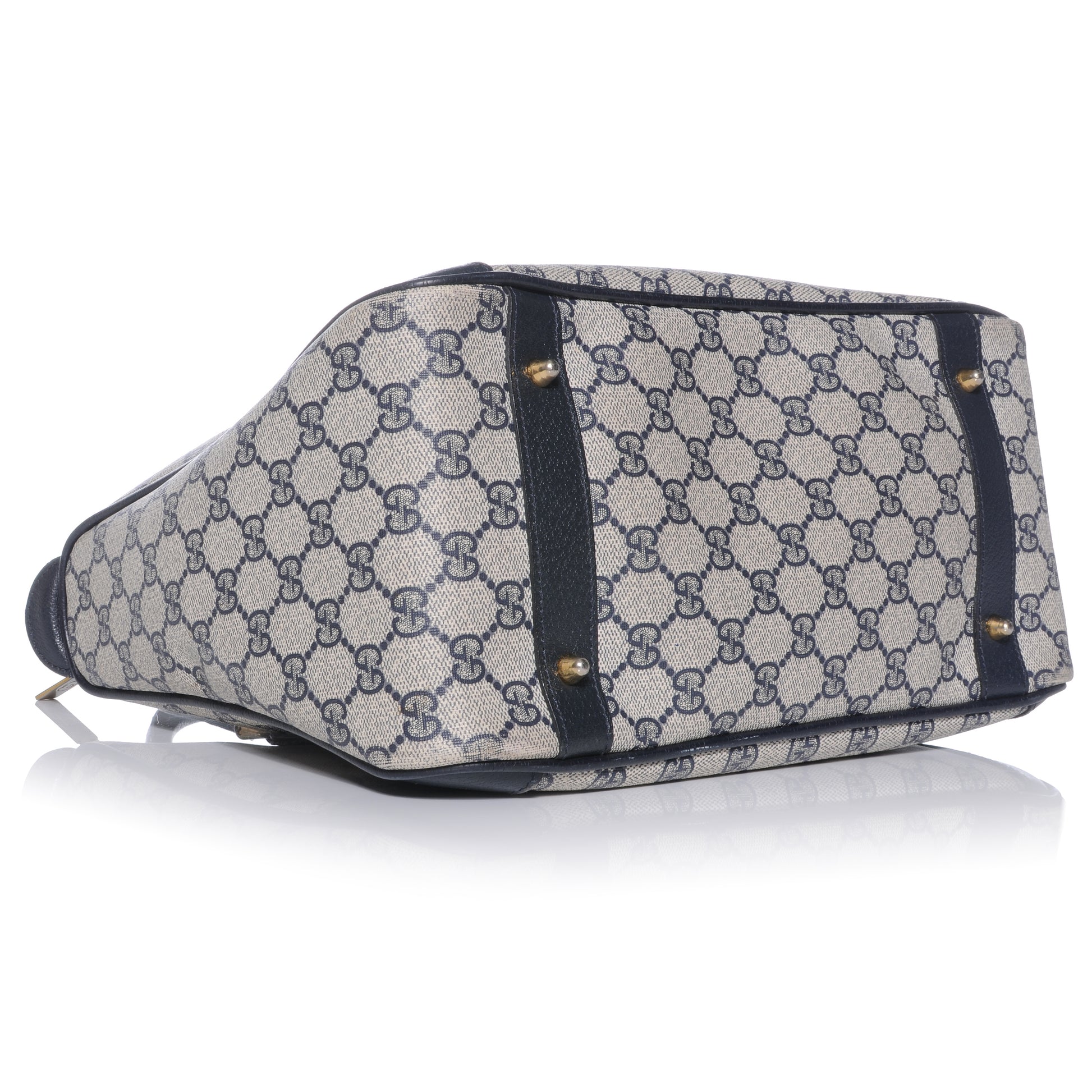 Gucci GG Supreme Monogram Bag Navy 4 of 7