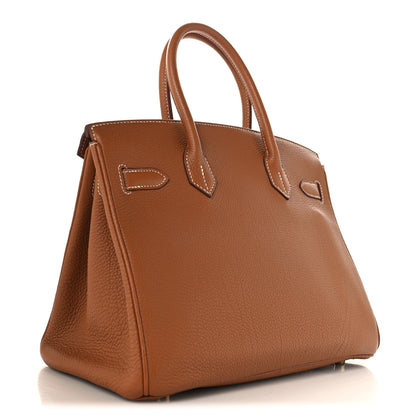 Hermes Togo Birkin 30 Gold 3 of 13