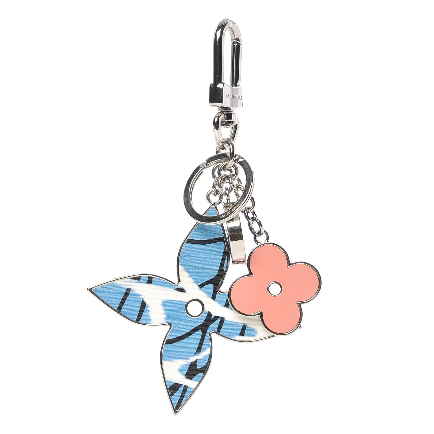 Louis Vuitton Fleur d Epi Bag Charm Aqua 1 of 4