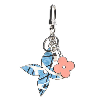 Louis Vuitton Fleur d Epi Bag Charm Aqua 1 of 4