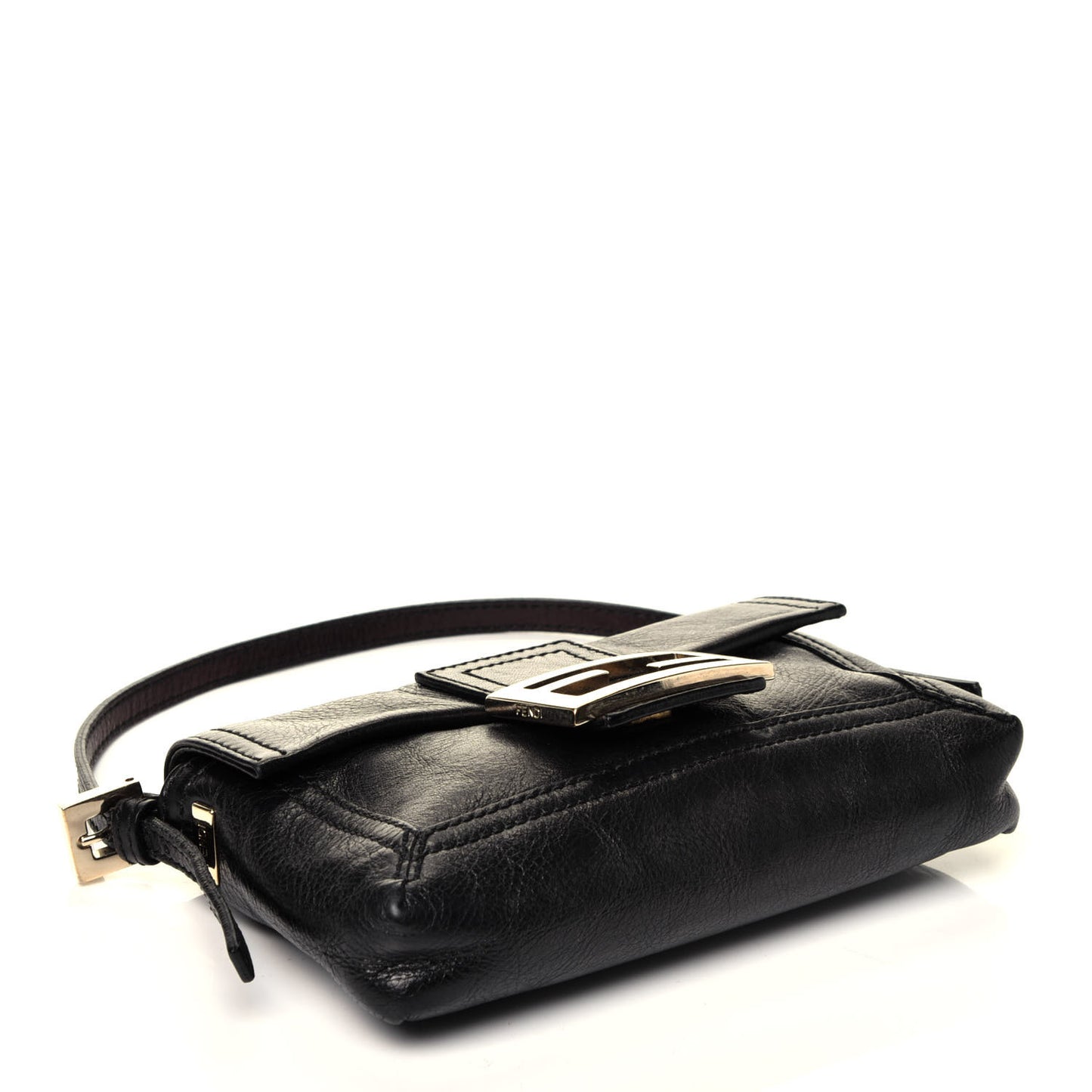 Calfskin Baguette Black