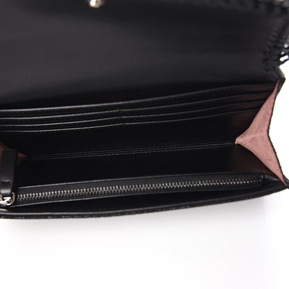 Stella McCartney Shaggy Deer Falabella Flap Wallet Black 4 of 7