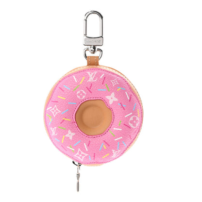 Louis Vuitton LV Donut Bag Charm Key Holder Pink 1 of 5