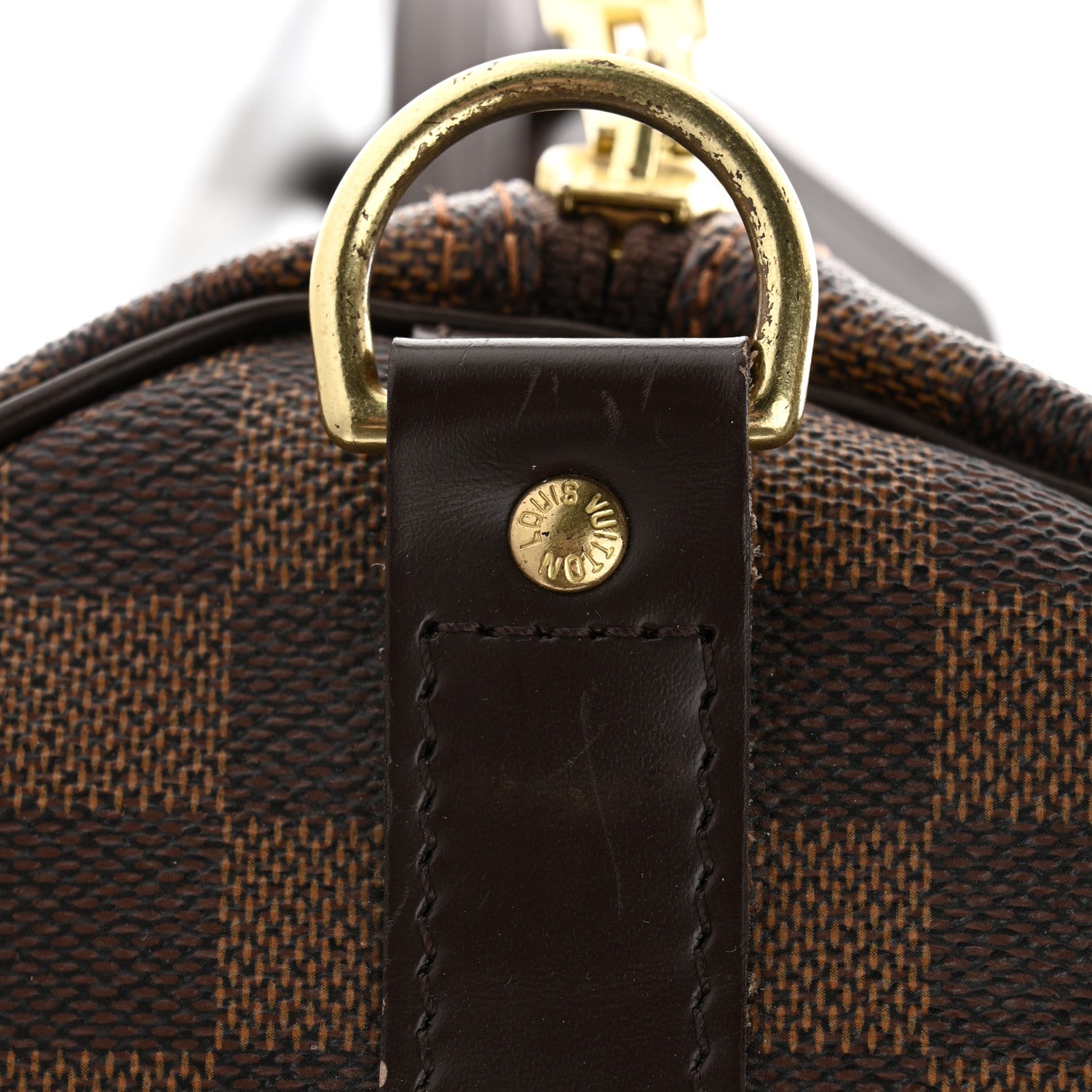 Louis Vuitton Damier Ebene Keepall Bandouliere 55 16 of 16