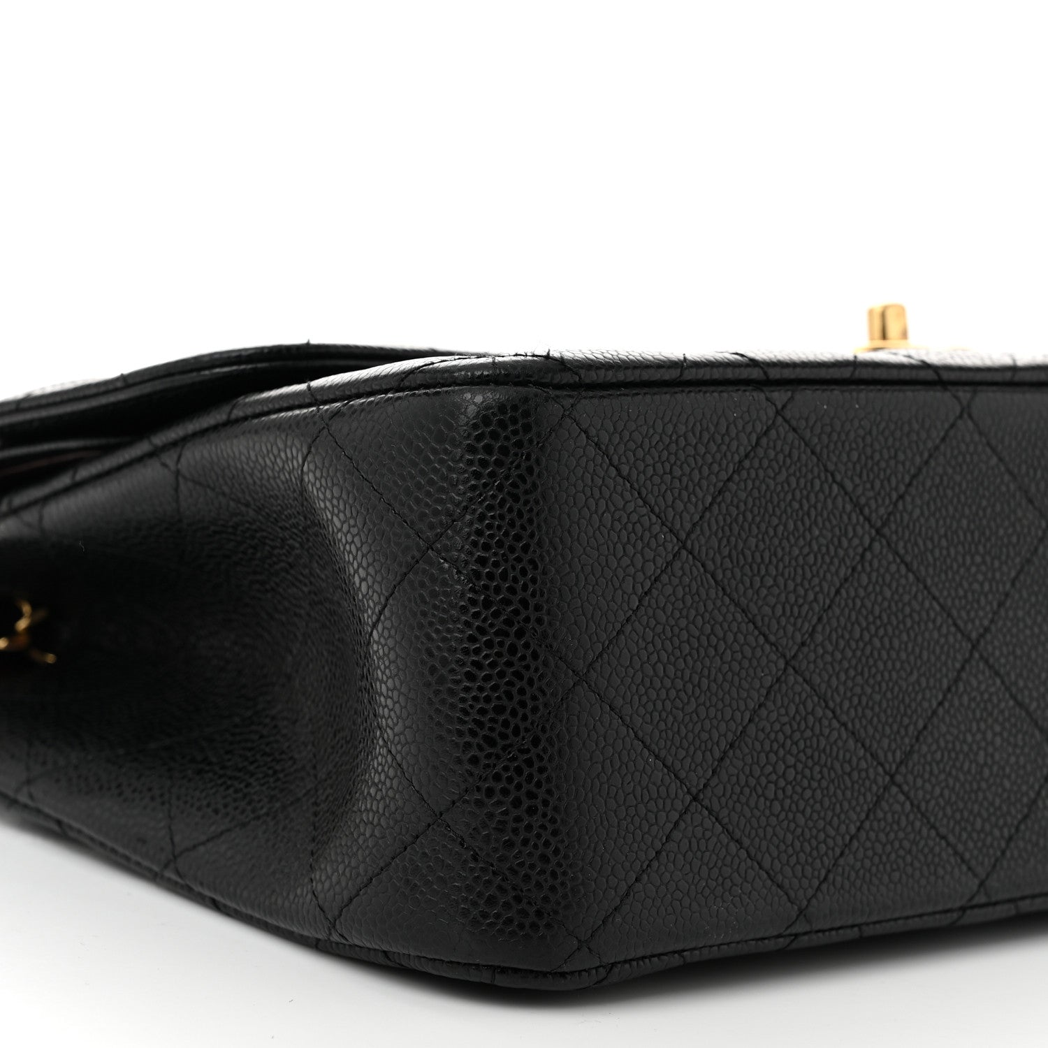 Chanel Caviar Quilted Jumbo Double Flap Black 9 of 11