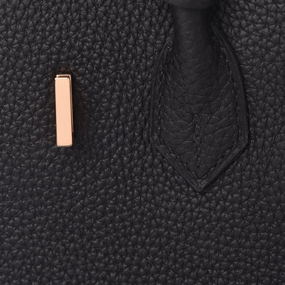 Hermes Togo Birkin 25 Black 24 of 37